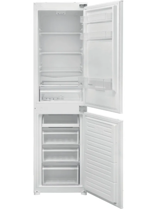 Hotpoint Low Frost Integrated Fridge Freezer - White | HMCB50502UK