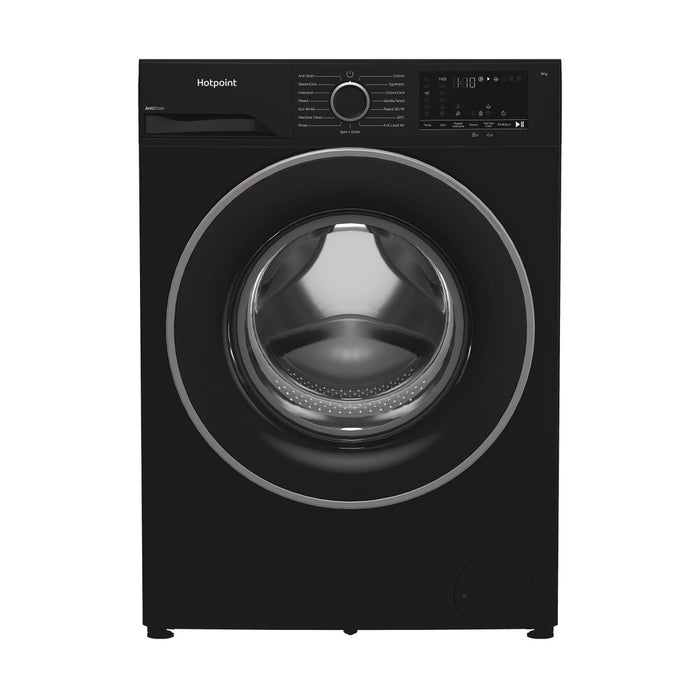 Hotpoint 9Kg Anti-Stain Washing Machine - Black | H91BANTISTAINIR