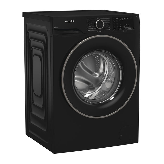 Hotpoint 9Kg Anti-Stain Washing Machine - Black | H91BANTISTAINIR