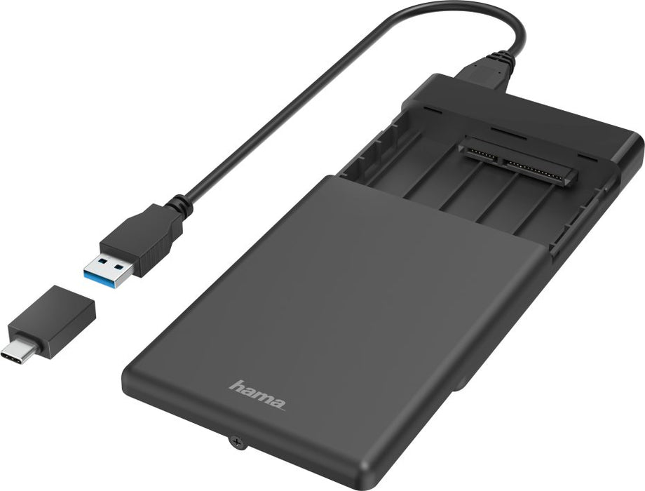 HAMA USB hard disk housing for 2.5" SSD and HDD hard disks | 456427