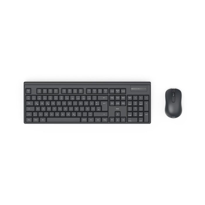 HAMA WKM-100 Wireless Keyboard and Mouse Desktop Kit | 528995