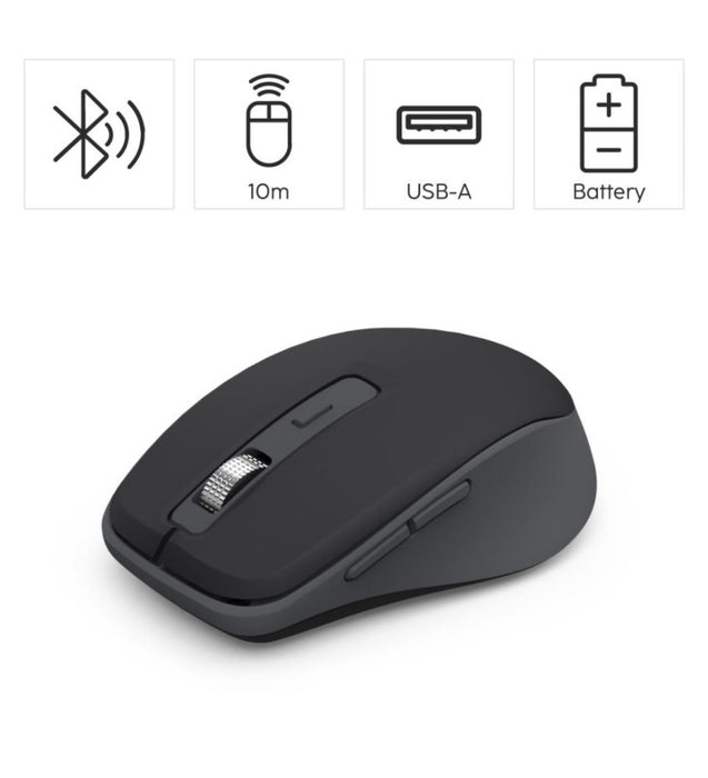 HAMA WM-450 Multi-Device Mouse - Black | 537355