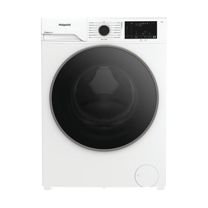 HOTPOINT Fabric Care Washer 12KG 1400RPM Inverter Washing Machine | HBCA123CAREUK