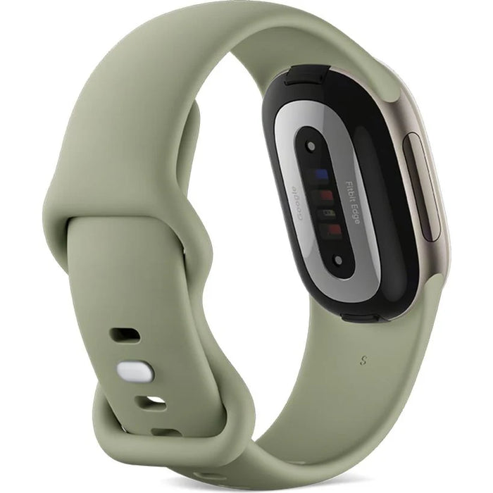 Google Fitbit Edge Fitness Tracker with 1.34" AMOLED, Built-In GPS, ECG and 5ATM - Olive Pyrite | 79-GA11585-EU