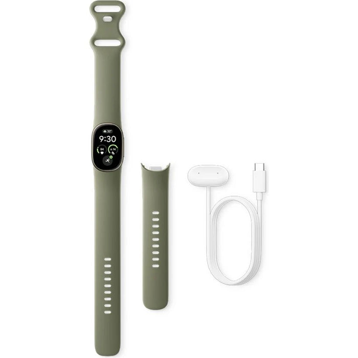 Google Fitbit Edge Fitness Tracker with 1.34" AMOLED, Built-In GPS, ECG and 5ATM - Olive Pyrite | 79-GA11585-EU