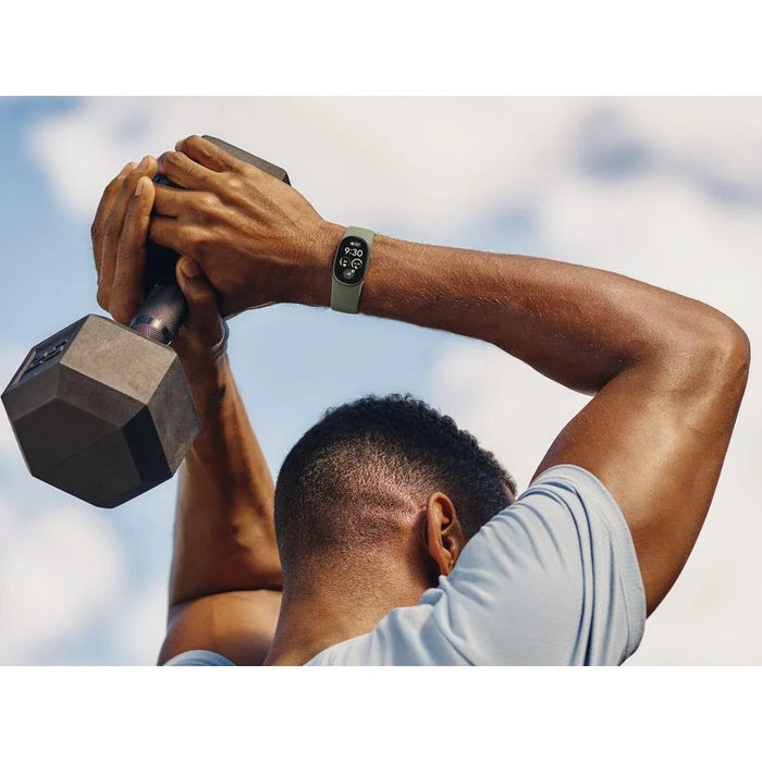Google Fitbit Edge Fitness Tracker with 1.34" AMOLED, Built-In GPS, ECG and 5ATM - Olive Pyrite | 79-GA11585-EU