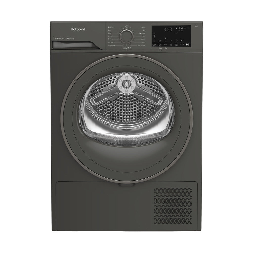 Hotpoint 9kg Freestanding Heat Pump Tumble Dryer with ColdGuard Techno ...