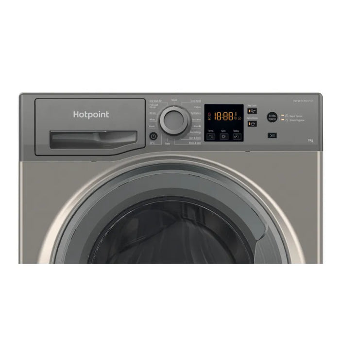 Hotpoint Anti-stain Washing Machine 9kg - Graphite | H91GANTISTAINIR