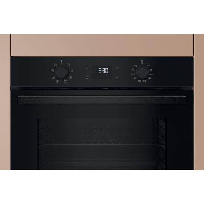 Hotpoint Built-In Electric Single Oven - Black | HO3K55CBUK