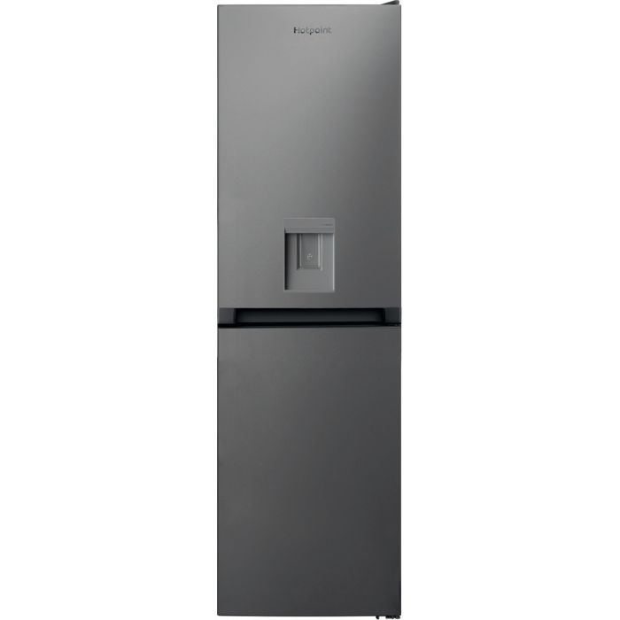 Hotpoint 54cm 50/50 Fridge Freezer - Silver | HBNF55182SAQUAU