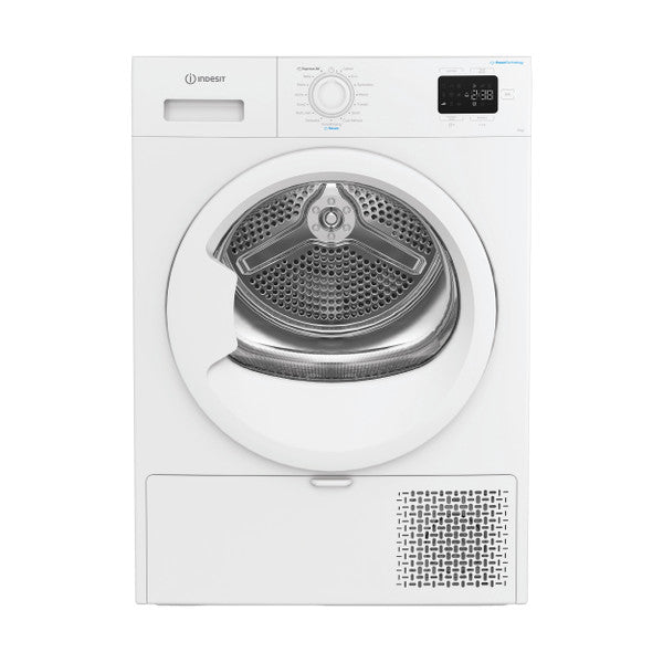 Indesit 8kg Heat Pump Dryer - White | IDHE80WIRE