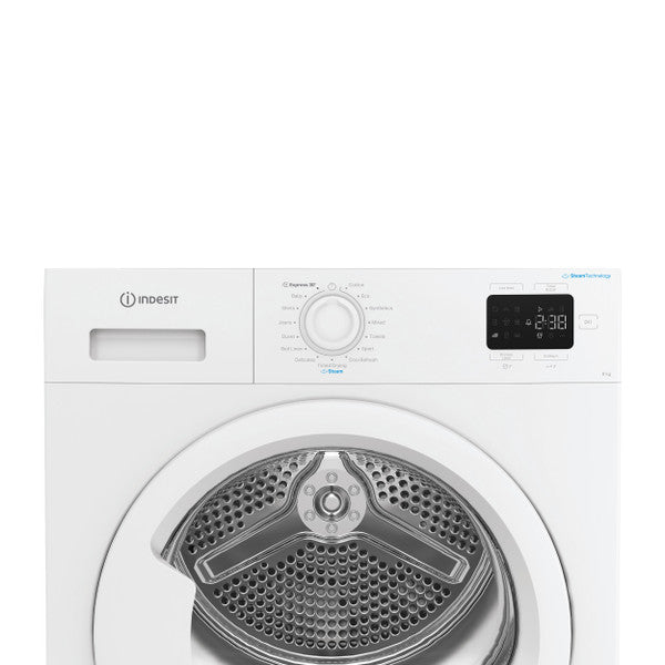 Indesit 8kg Heat Pump Dryer - White | IDHE80WIRE