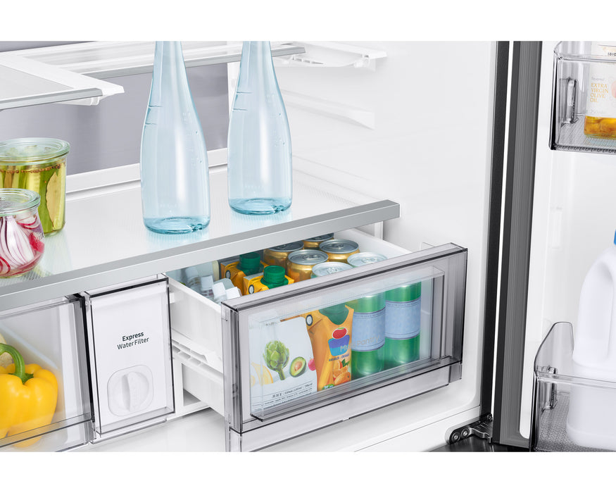 Samsung 654L Bespoke AI Series 9 Multi Door Plumbed Fridge Freezer | RM90F67CECEU