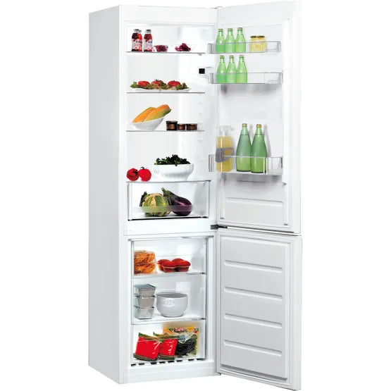 INDESIT 60cm Freestanding Fridge Freezer - White | LI8S2EWUK