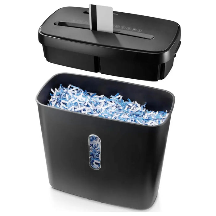 Hama Safe X50 Cross-Cut Paper Shredder, Security Level P4, 5 Sheet, 11 Litre Bin | 505842