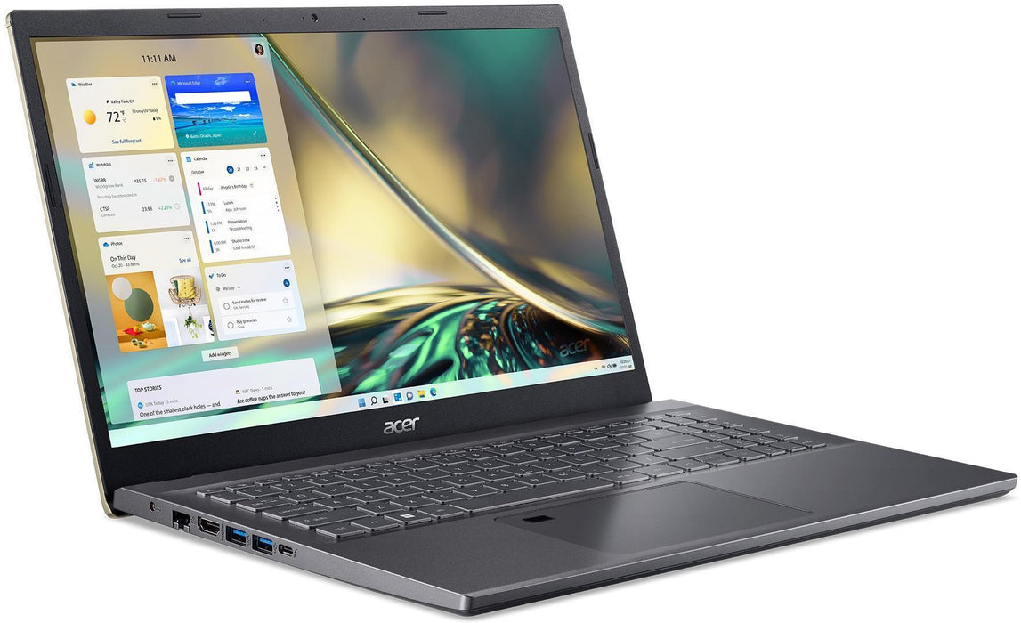 Acer Aspire 5 Intel Core i5 16gb RAM 512gb M.2 NVMe SSD NVIDIA GeForce MX550 15.6" FHD Laptop - Grey | NX.K2FEK.001