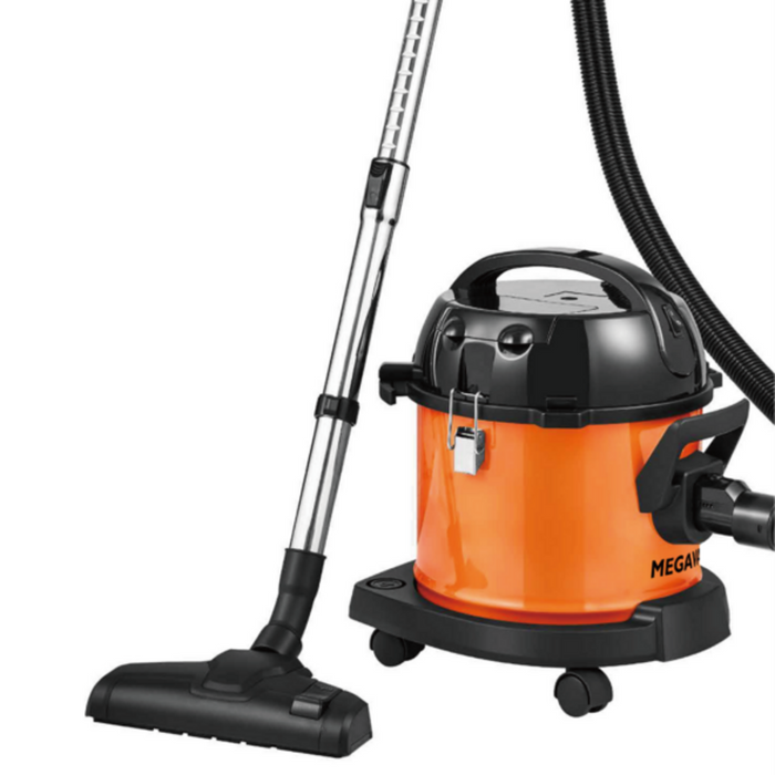 Morphy Richards Mega Vac 10L Bagged Steel Drum Cylinder Vacuum Cleaner 700W with Blower Function - Orange | 980604