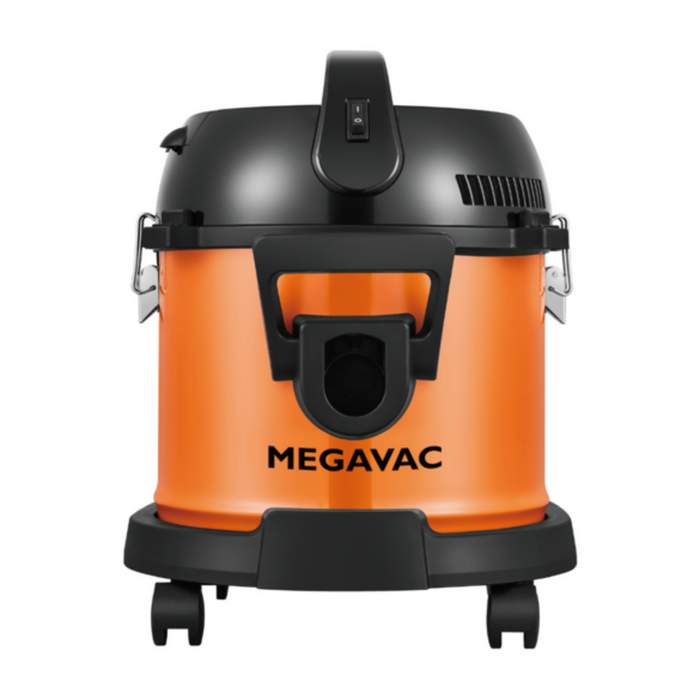 Morphy Richards Mega Vac 10L Bagged Steel Drum Cylinder Vacuum Cleaner 700W with Blower Function - Orange | 980604