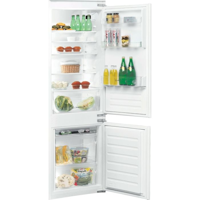 Indesit Low Frost Integrated Fridge Freezer - White | BI18A2D/IUK