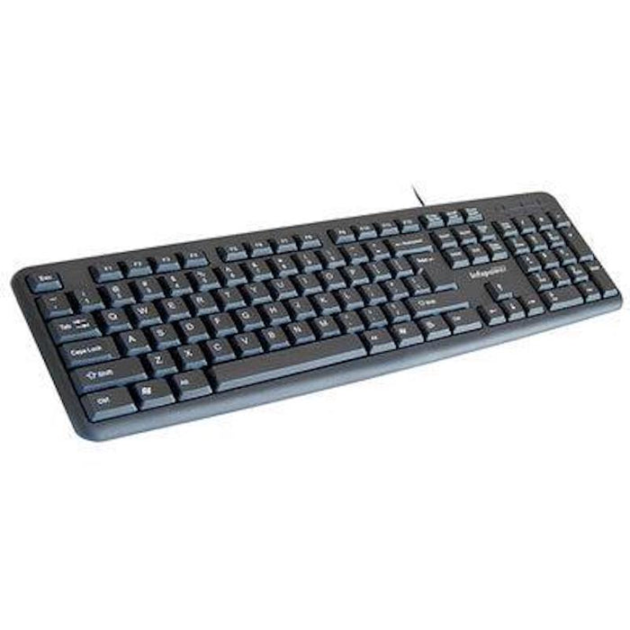 Infapower Full Size Wired Keyboard - Black | X201