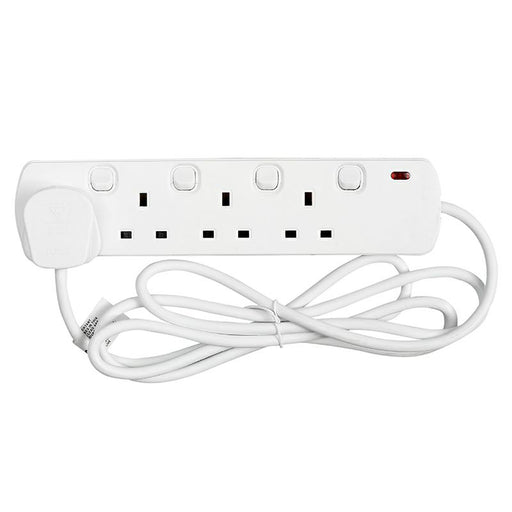 JEGS 4 Gang 2M 13AMP Extension Lead | JEGJA155