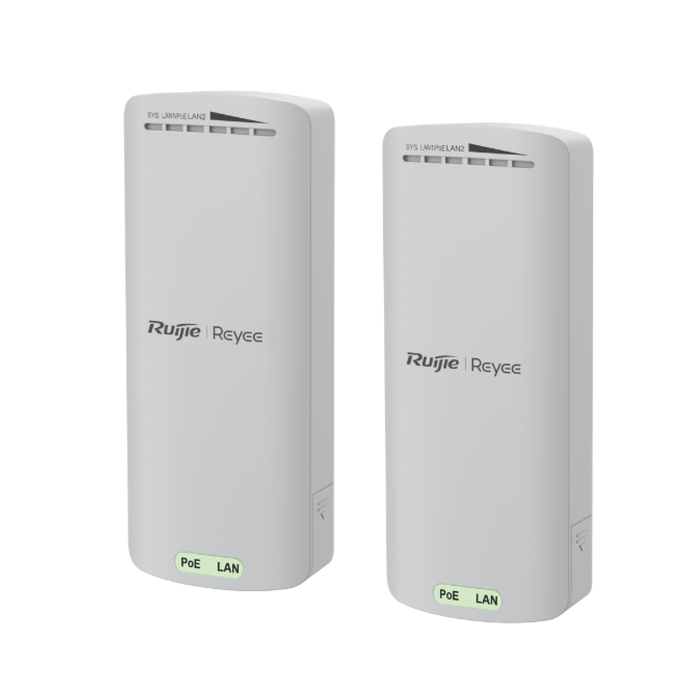 Ruijie 2.4GHz Pre-paired kit Wireless Bridge, 500m | RG-EST100E