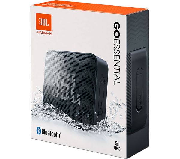 JBL Go Essential Portable Bluetooth Speaker - Black | JBLGOES2BLK