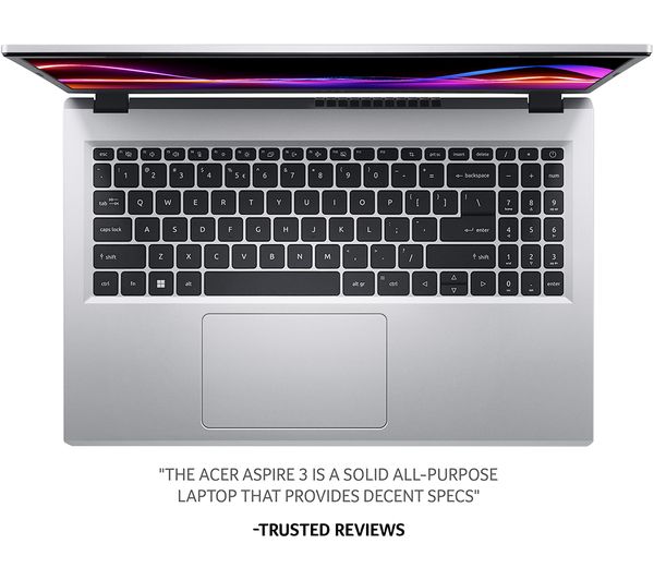 ACER Aspire 3 15.6" Laptop - AMD Ryzen 3, 128 GB SSD - Silver | NX.KDEEK.00R