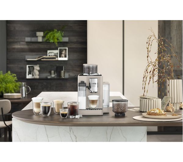 DELONGHI Rivelia Automatic Coffee Maker - Beige | EXAM440.55.BG