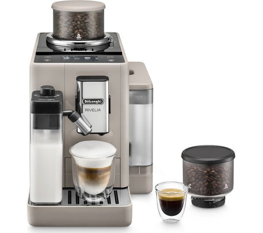 DELONGHI Rivelia Automatic Coffee Maker - Beige | EXAM440.55.BG