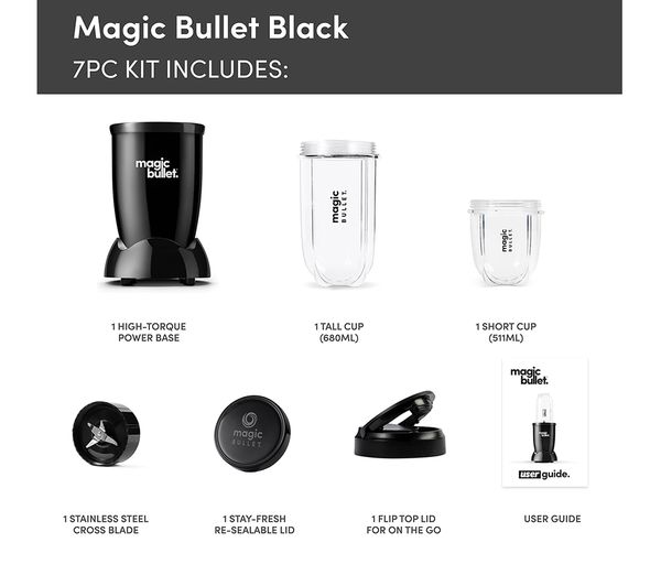 NUTRIBULLET Magic Bullet Deluxe Blender - Black | 02227