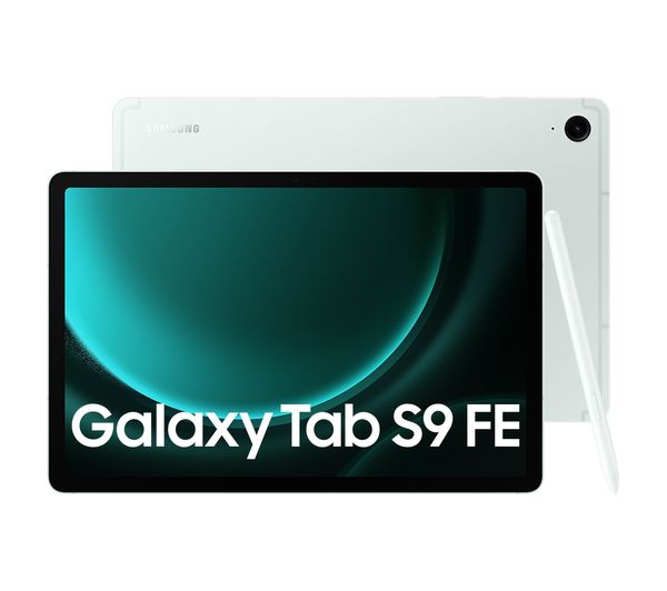 SAMSUNG Tablets Samsung Galaxy Tab S9 FE - 10.9" Light Green | SM-X510NLGAEUB IRWINS MEGASTORE