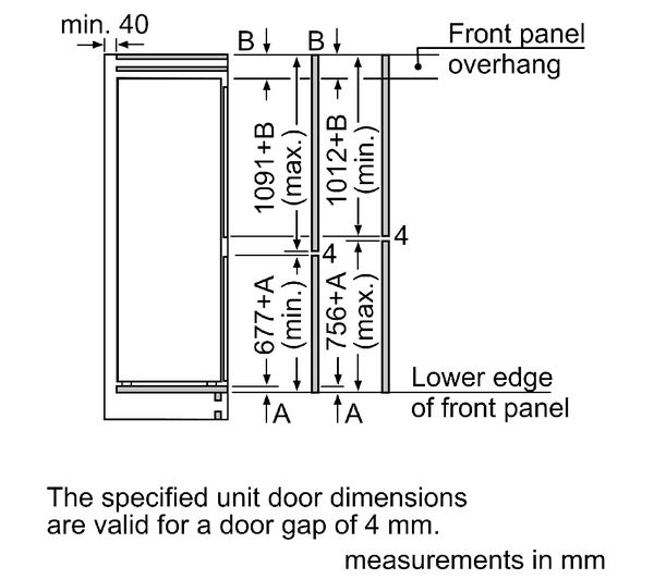 NEFF N 30 Built-in Fridge-Freezer with Freezer at bottom |  KI7861SE0G