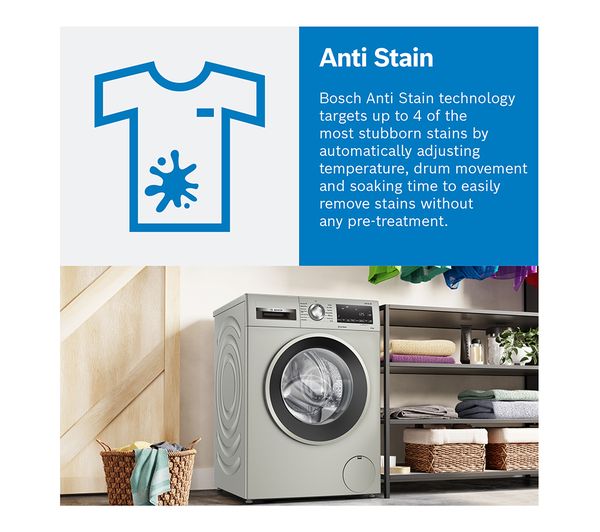 BOSCH SERIES 6 Washing Machine - Front Loader | WGG254Z0GB
