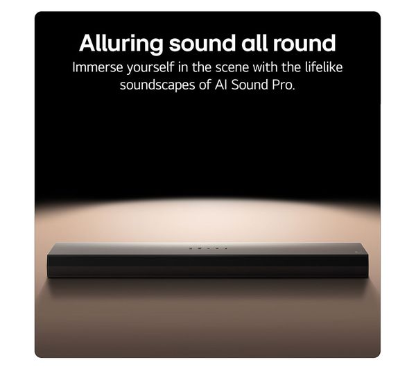 LG 5.1 Wireless Sound Bar with sub woofer || US60TR.AGBRLLK