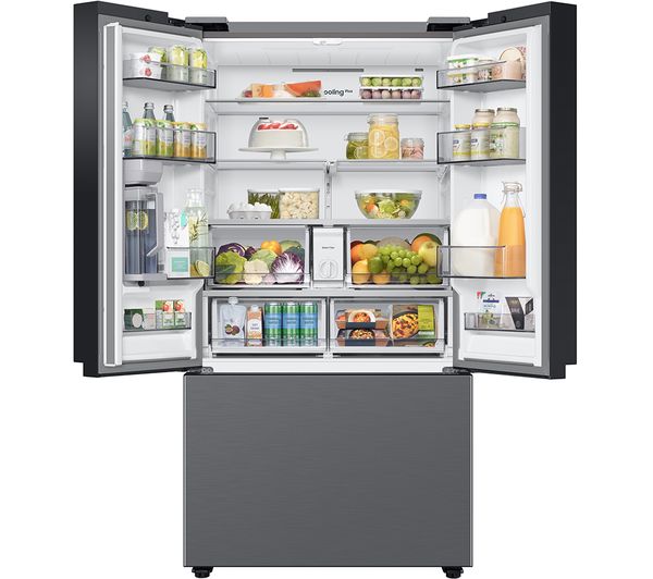 Samsung Bespoke AI 3 Door French Door Refrigerator | RF24BB620ES9EU