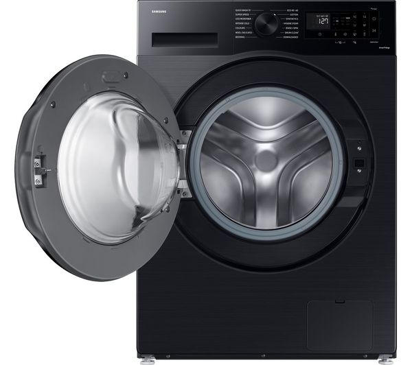 SAMSUNG Series 5 EcoBubble Washing Machine - Black | WW11DG5B25ABE