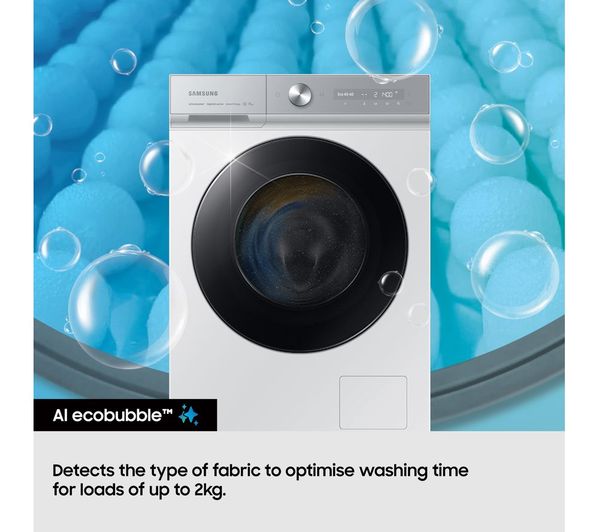 SAMSUNG Series 5 EcoBubble Washing Machine - Black | WW11DG5B25ABE