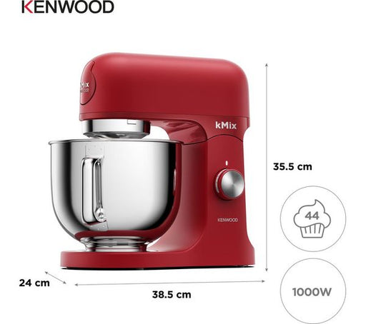 Kenwood kMix Stand Mixer - Bold Red | KMX751ARD