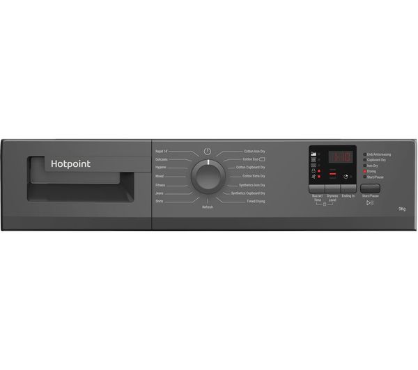 Hotpoint 9KG Condenser Tumble Dryer - Anthracite | CHDC92GGGDUK