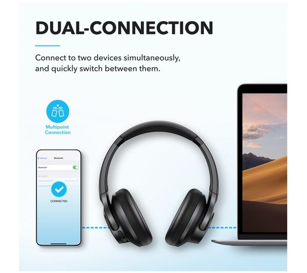 Soundcore Q21i Wireless Headphones with Noise Cancelling - Black | A3004311