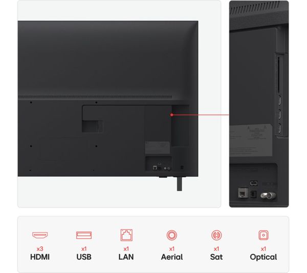 LG UA75 55" LED 4K HDR Smart TV 2025 | 55UA75006LA.AEK