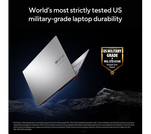 ASUS Vivobook Go 15 15.6" FHD Ryzen 5 7520U / 8GB / 512GB SSD Windows 11 - Cool Silver | E1504FA-BQ2075W