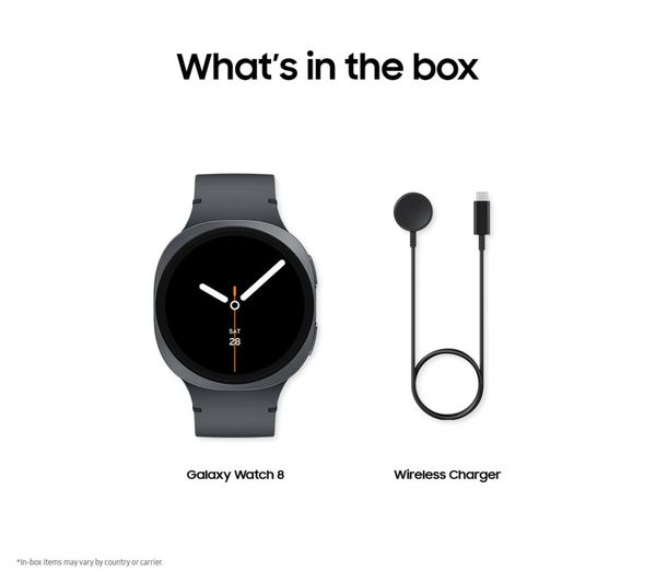 Samsung Galaxy Watch 8 44mm LTE Smartwatch - Graphite | SM-L335FDAAEUA