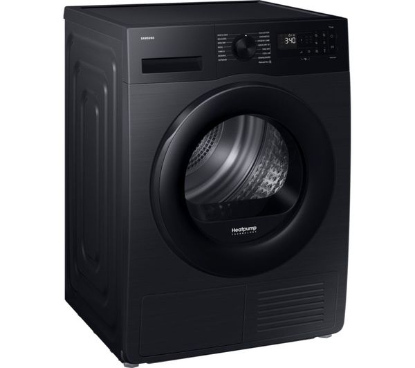 SAMSUNG Series 5 AI Energy 9 kg Heat Pump Tumble Dryer - Black | DV90DG52A0ABEU