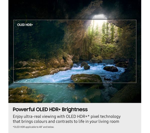 Samsung 42" OLED S90F 4K Vision AI Smart TV (2025) | QE42S90FAEXXU