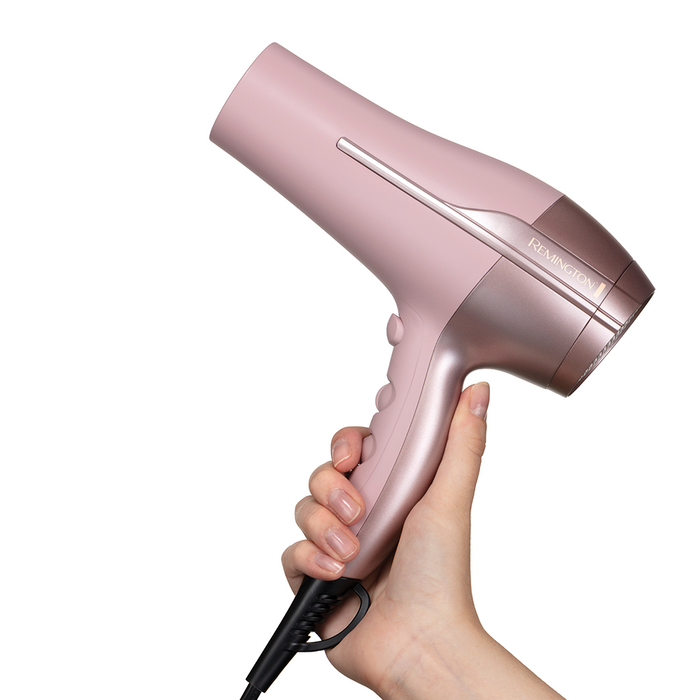 Remington Coconut Smooth Hairdryer Hair Dryer Pink D5901 IRWINS MEGASTORE