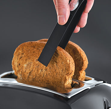 Russell Hobbs Textures Plus 2 Slice Toaster - Black | 22601
