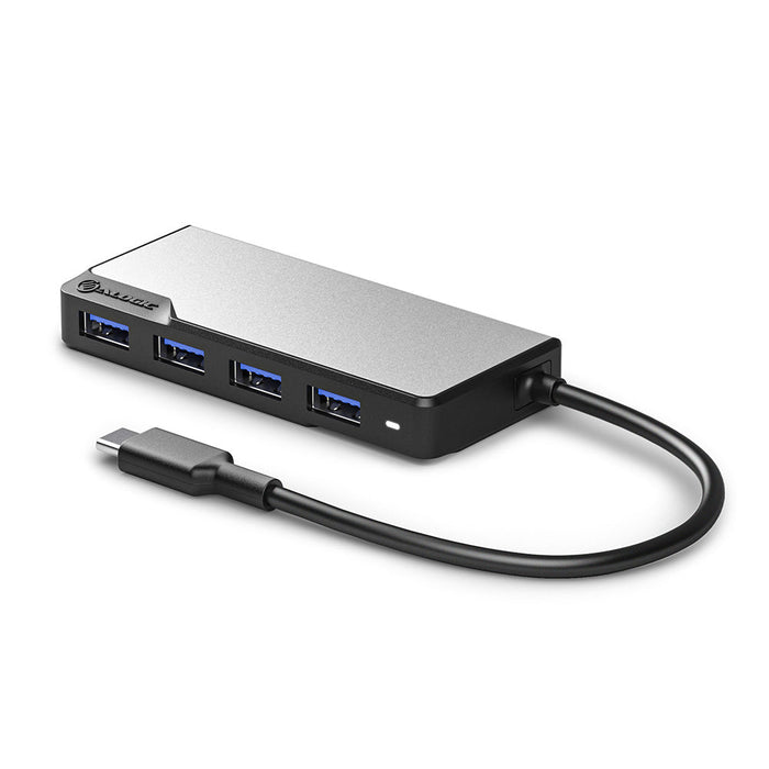 Alogic USB-C Fusion SWIFT 4-in-1 Hub - Space Grey | UCFUUA-SGR