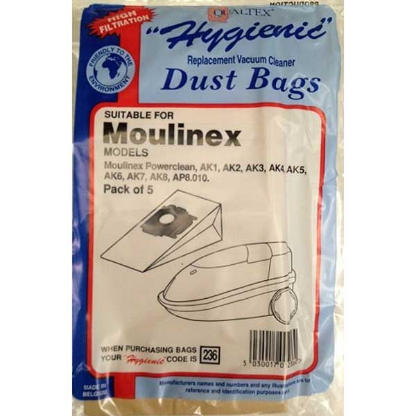 Moulinex Powerclean Vacuum Cleaner Bags | SDB236